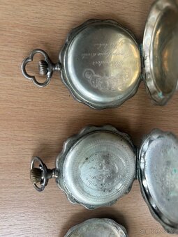 Predám strieborné vreckové hodiny - 2