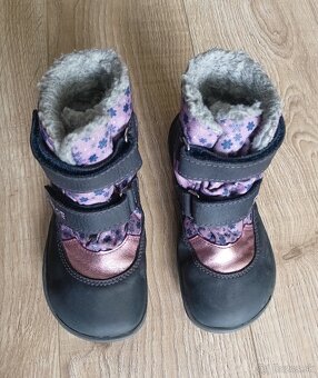Barefoot zimné zateplené čižmy s membránou Fare Bare veľ. 28 - 2