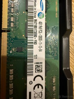RAM 4GB Samsung DDR3 L 1,35V SO-DIMM - 2