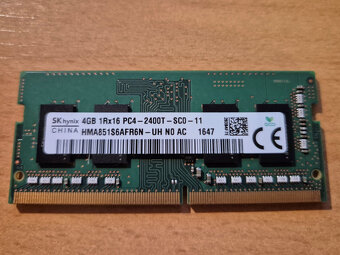 Pamäťe do Notebooku DDR2, DDR3, DDR4, (4GB-1GB-512MB moduly) - 2