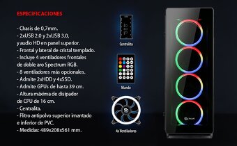 Talius Leviathan V2 Spectrum Gaming Full-Tower ATX - 2