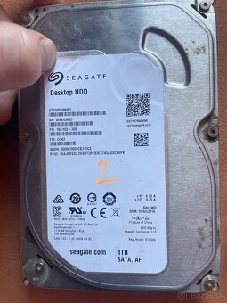 ✅ Predám 3x 1TB HDD- Seagate & Western Digital ✅ - 2