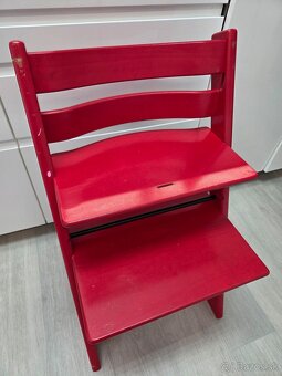 Stokke tripp trapp červená - 2
