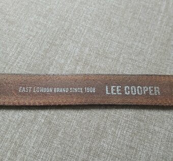 Kvalitný opasok zn.Lee Cooper - koža - 2