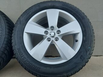 6Jx16 5x100 ET35 - NOVÉ disky original ŠKODA KAMIQ - 2