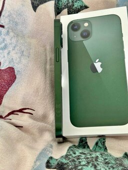 iPhone 13 Mini Green BATERIE 100% TOP - 2