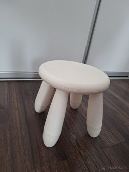 Ikea stolička Mammut biela - 2