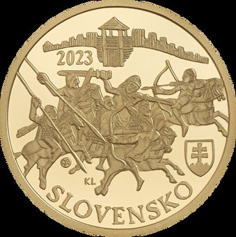 Predám 100 € - Vznik Samovej ríše - 1400. výročie 2023 - 2