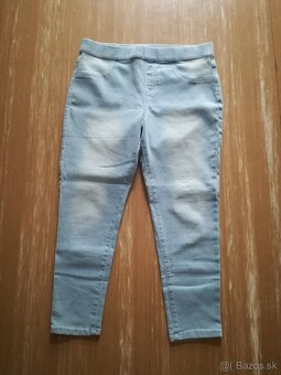 PEPCO dámske džeginsy vel. 44 plus size XXL (NOVÉ) 2ks - 2