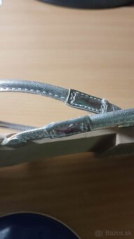 strieborné sandálky v. 37 - 2