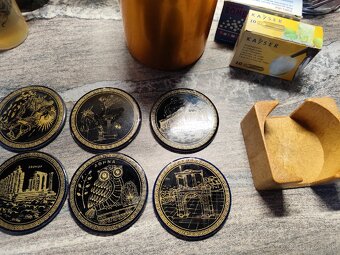 Grécke tácky pod poháre - 2