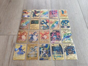 Kovové Pokémon karty - 2
