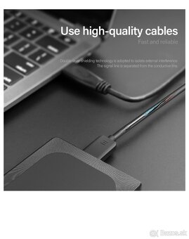 Ultra Slim prenosný externý pevný disk HDD-USB 3.0, 2TB - 2
