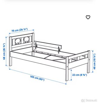 DETSKA POSTEL KRITTER ( IKEA) - 2
