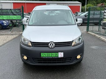 ► VW CADDY MAXI 2,0 CNG MPI - 7 MÍST, TOP KM ◄ - 2