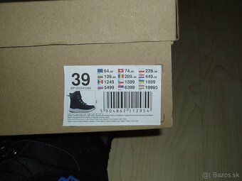 Zimné topánky, čižmy veľ. 39 - 2
