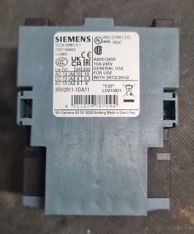 Predám stykače Siemens 3-pol s pomocnými kontaktami - 2