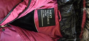 Zimná dievčenská bunda, veľ. 146 - 2