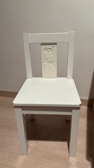 IKEA KRITTER Detský set stolík + 2 stoličky - 2