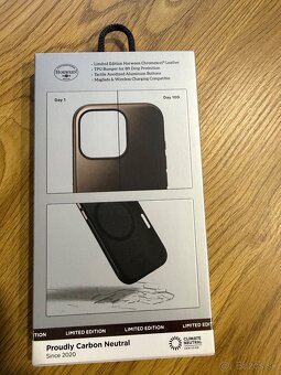 Predam kožený obal Nomad Green Chrome – iPhone 16 Pro - 2