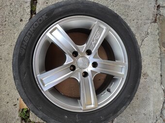 Predám elektróny HRS 5x112 R16 pneu 205/55 R16 - 2