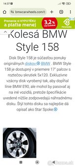 Disky BMW BBS 5x120 R17 - 2