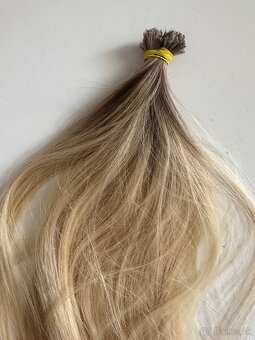 Vlasy európske 50 cm blond - 2