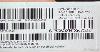 Honor 400 Pro 5G 512GB nový - 2