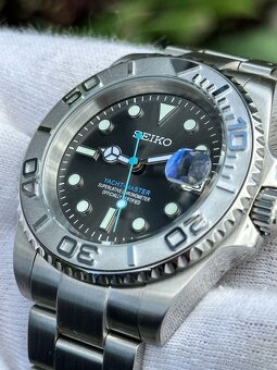 Seiko Mod Yacht-Master Rhodium - 2
