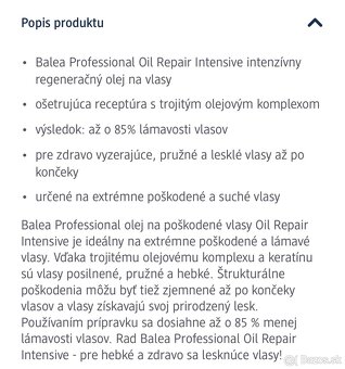 Predám nový olej na poškodené vlasy - 2