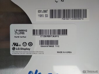 LED display 15.6" pre notebook 40pin LP156WH2 - 2