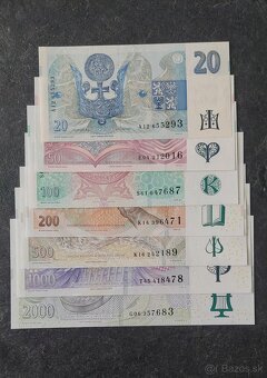 Sada bankoviek ČR - 2