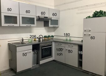 Moderná šedá kuchyňa LUNARA - 2