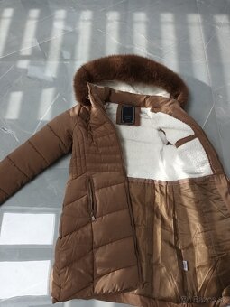 Predam damsku modernu bundu hnedu vel M - 2