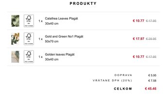 Predám 3 plagáty v rámoch DALSKÄRR z Ikey - 2