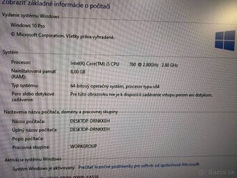 Kancelársky počítač Prestigio i5 /8GB RAM /SSD+HDD /W10 Pro - 2