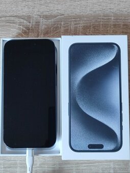 Iphone 15 Pro 256 GB blue titanium - 2
