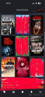 Účet na hernej platforme S,team - 2