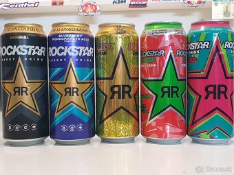 Monster a Rockstar plechovky - 2