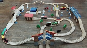 Set dreveného vláčika - 2