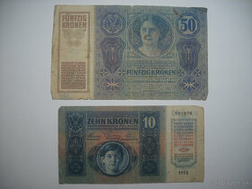 Bankovky Rakúsko-Uhorsko 1913, 1914, 1915 - 2