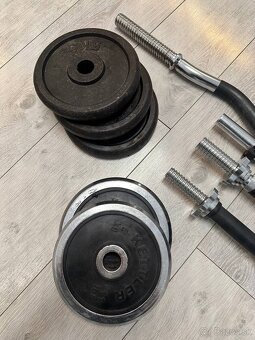 Činky 34 kg - 2