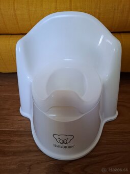 Nočník kresielko BabyBjörn White/Grey - 2
