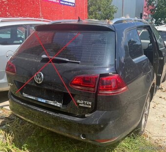 Rozpredam Volkswagen Golf VII 7 Variant Combi 2.0 TdI CRB - 2