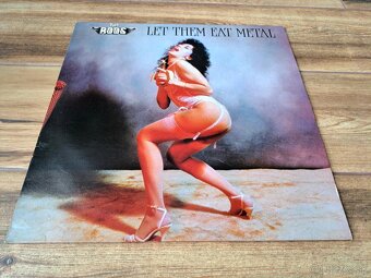 Lp THE RODS - Let Them Eat Metal - 2