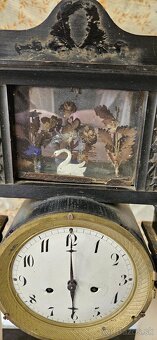 Starožitné hodiny biedermeier - 2