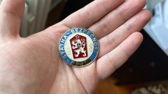Odznaky ŠTB a Kriminálna služba (SK, CZ verzia) - 2