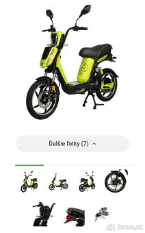 E-babeta Nova 2rZáruka e moped e skuter elektricky - 2