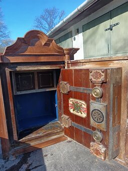 Starožitný trezor popelka Wiese & Comp - 2