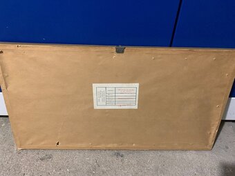 Obraz zo slamy - Horáreň - ľudová umeleclá tvorba - 2